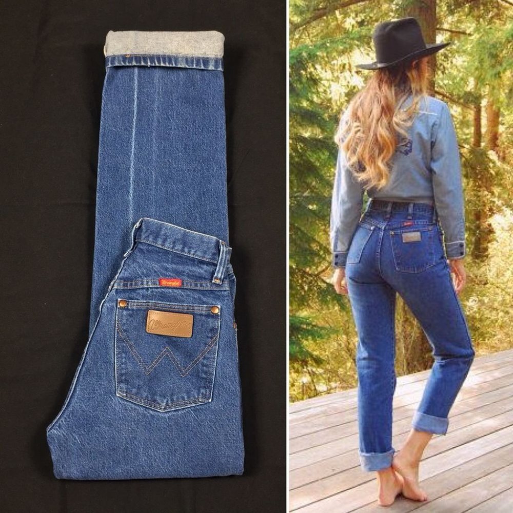 Vintage USA made Wrangler Mom Jeans